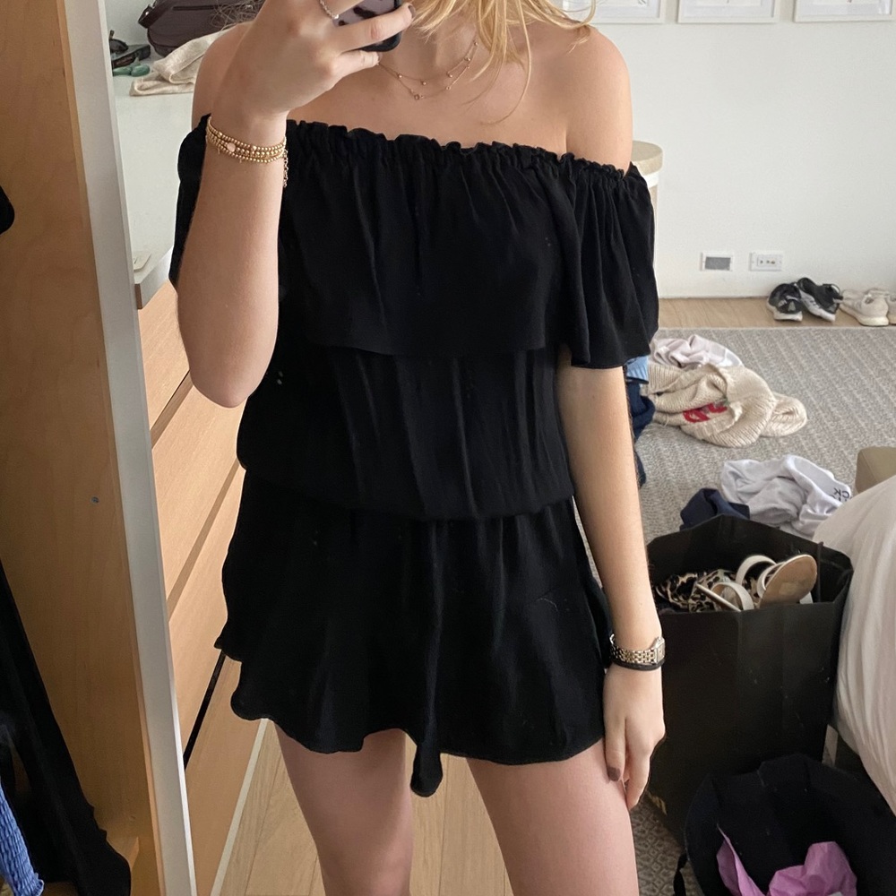 BLACK MINI DRESS